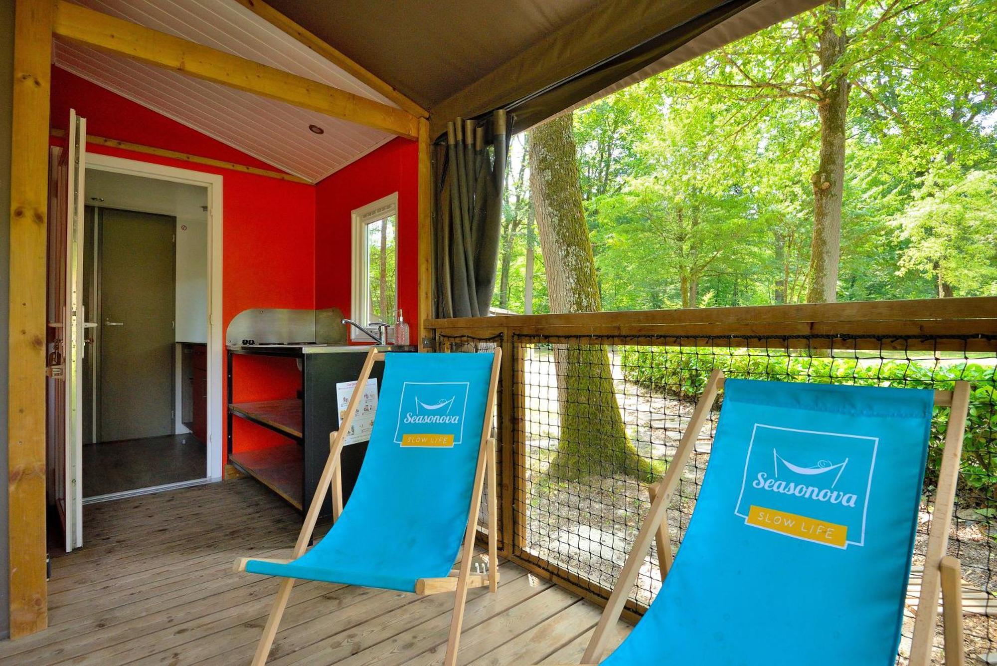 Camping Etang De La Vallee Combreux Quarto foto