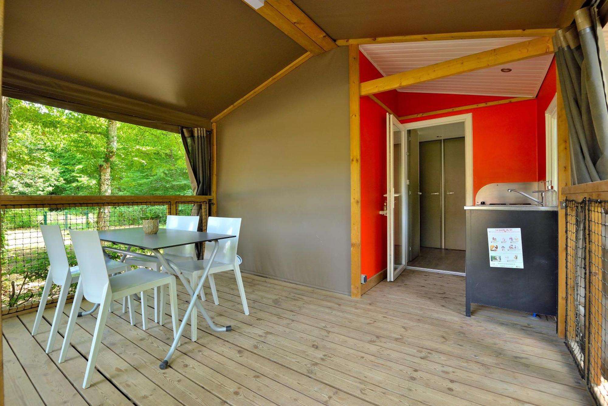Camping Etang De La Vallee Combreux Quarto foto
